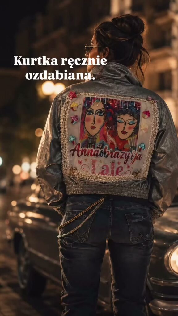 Ręcznie zdobiona torba – Anna Obrazy i Ja