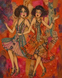 Obraz eleganckie kobiety – Anna Obrazy i Ja