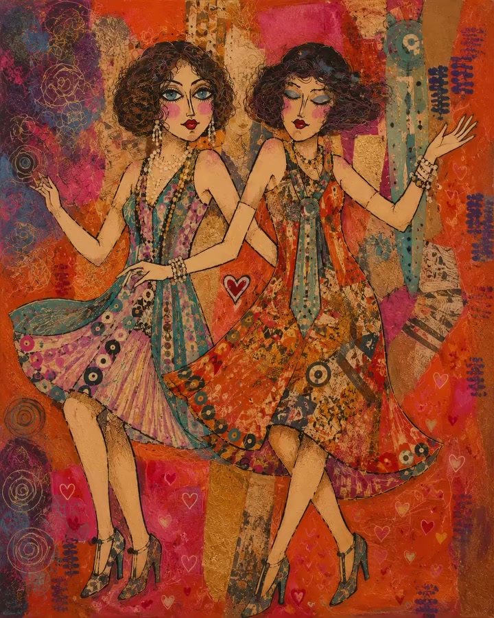 Obraz eleganckie kobiety – Anna Obrazy i Ja