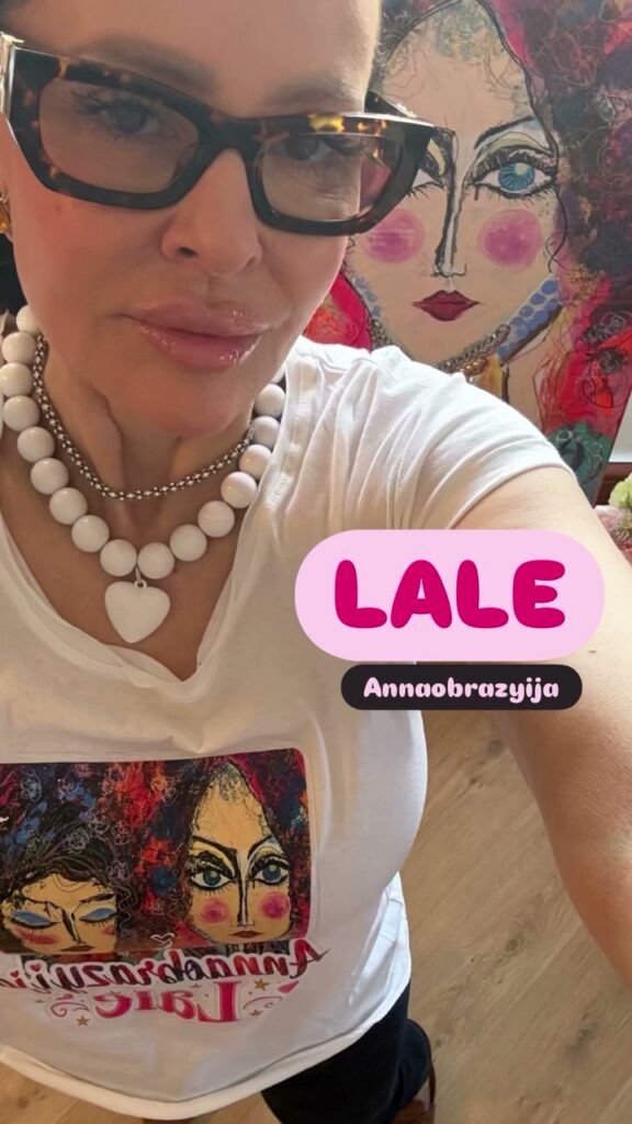 LALE – kolorowy obraz naiwny – Anna Obrazy i Ja
